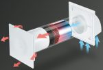 Ventilator cu recuperare de căldură descentralizat – HRV125P - imagine 2