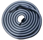 Furtun standard Ø32 mm pentru aspirație centralizată - Metalic (fără comandă), Rotativ 360°, 12 m