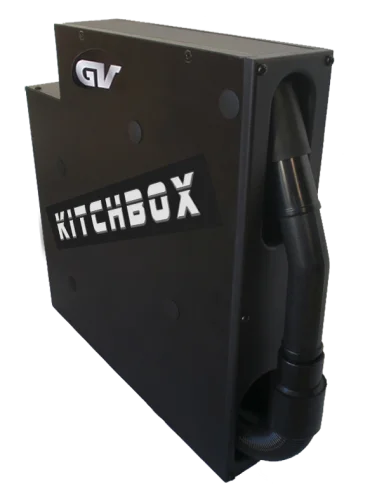 Kitchbox, priză cu făraș și furtun retractabil